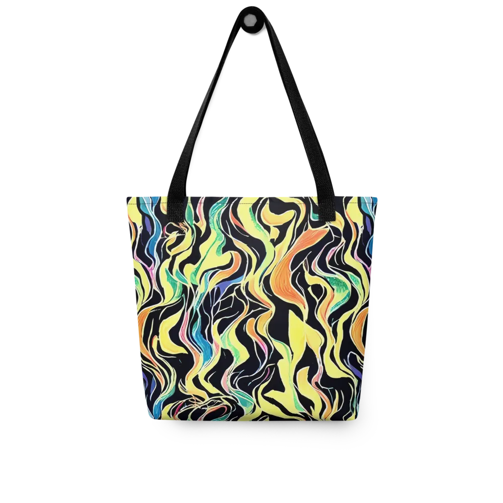 Color Vortex on Tote Bag — Front