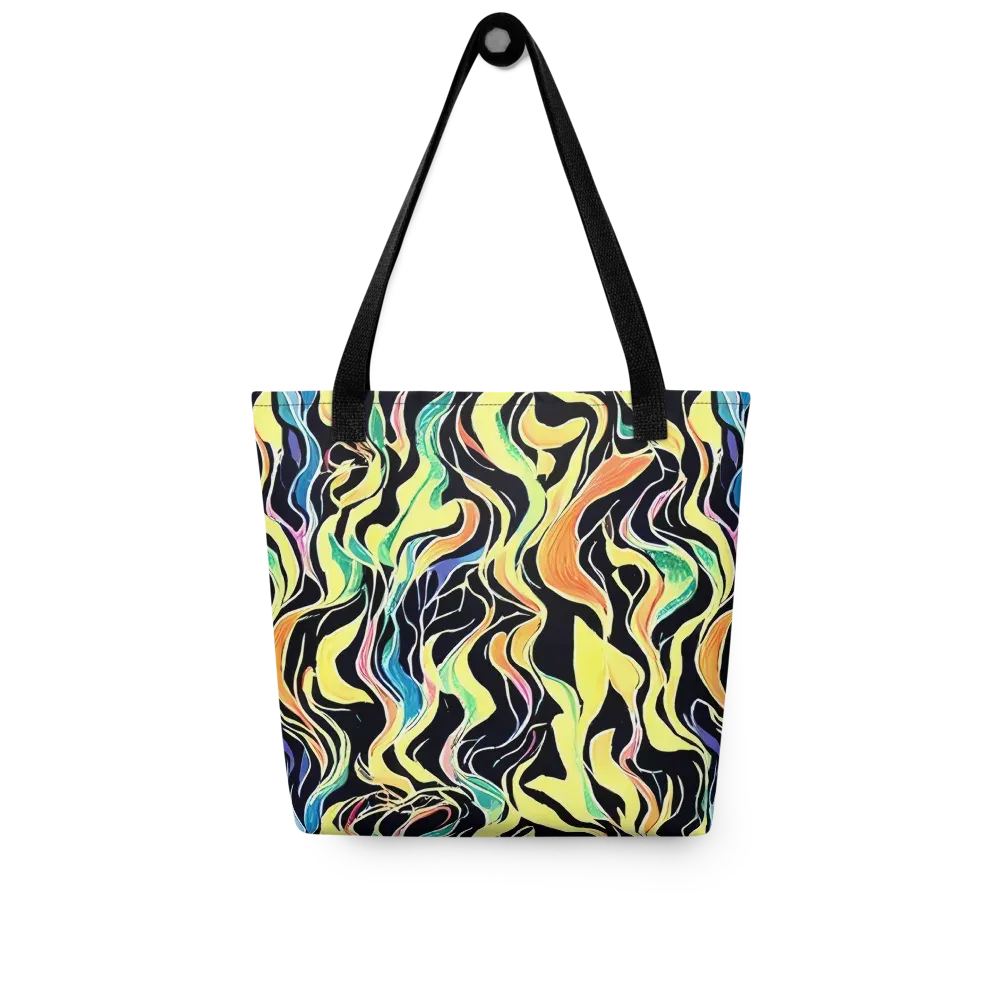 Color Vortex on Tote Bag — Front