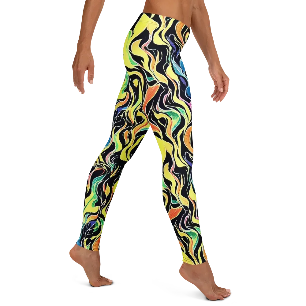 Color Vortex on Leggings — Right