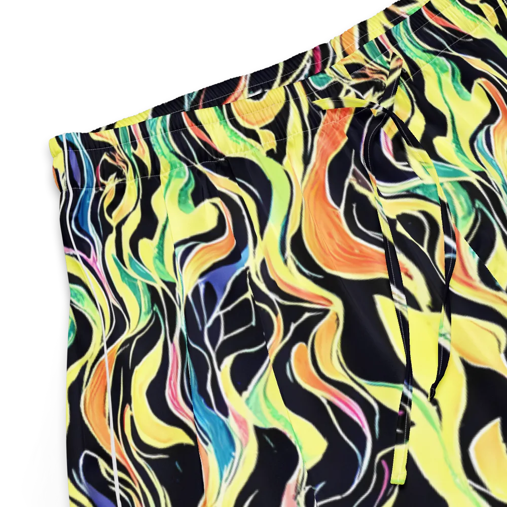 Color Vortex on Women's Pajama Shorts — Product details