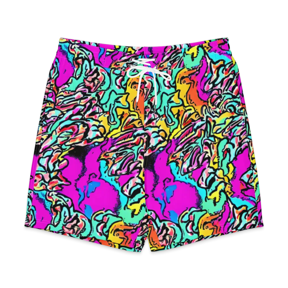 Radiant Disruption on Men's Board Shorts — Front