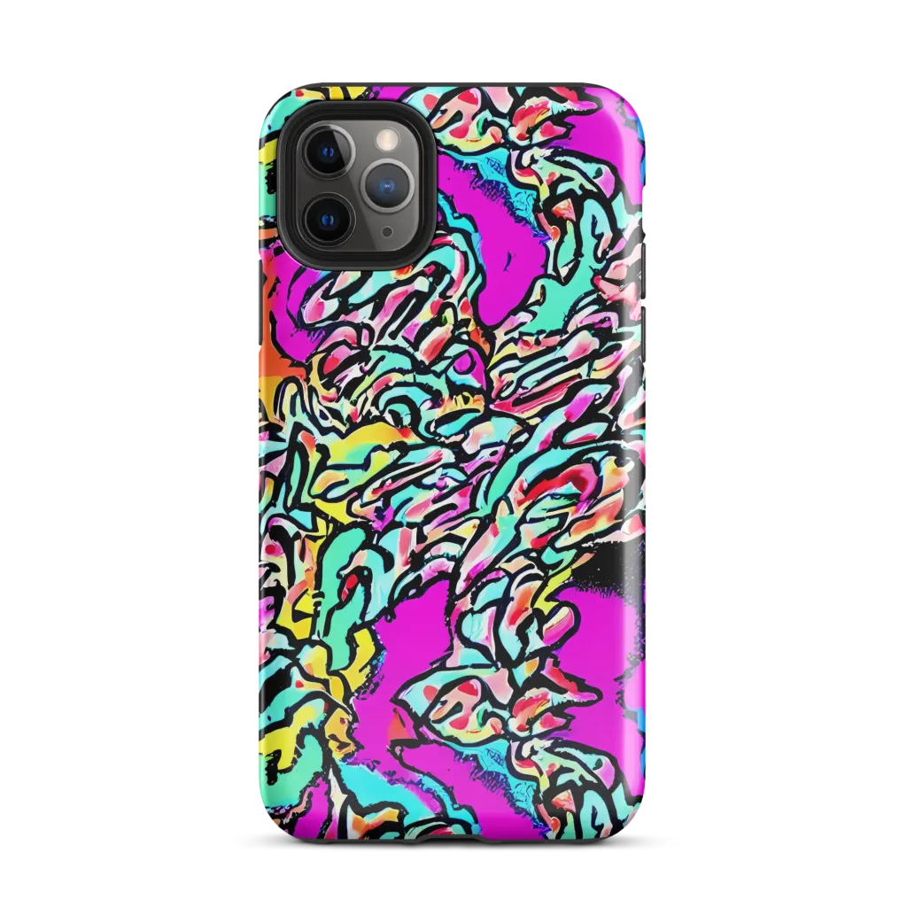 Radiant Disruption on Tough Case for iPhone® — Front