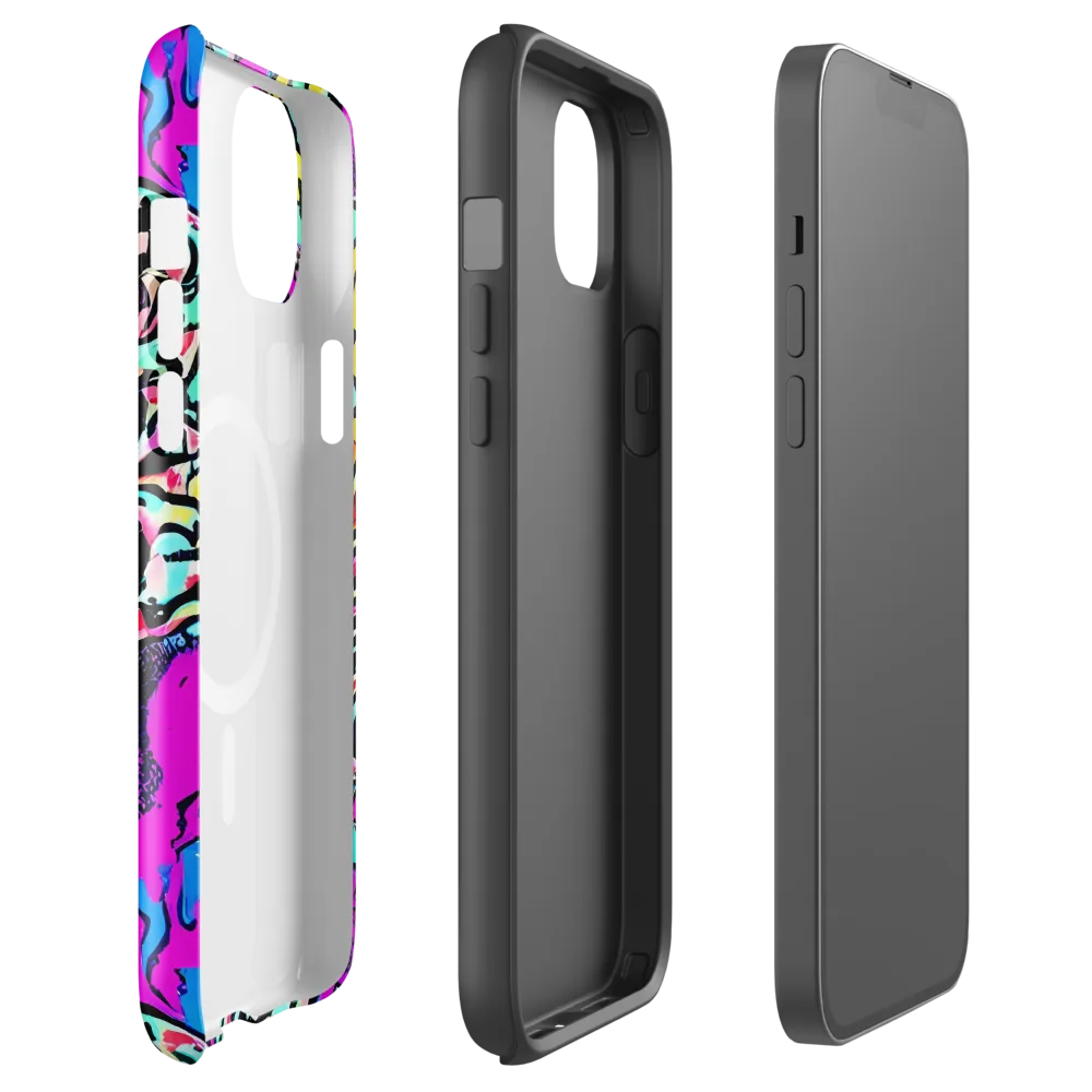 Radiant Disruption on MagSafe Tough Case for iPhone® — Front