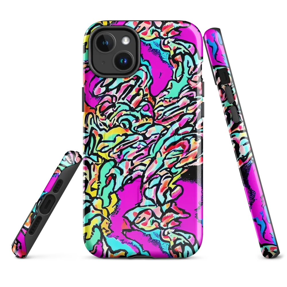 Radiant Disruption on MagSafe Tough Case for iPhone® — Front