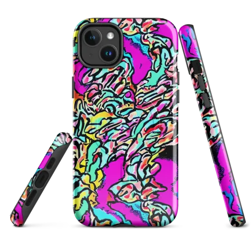 Radiant Disruption on a MagSafe Tough Case for iPhone®