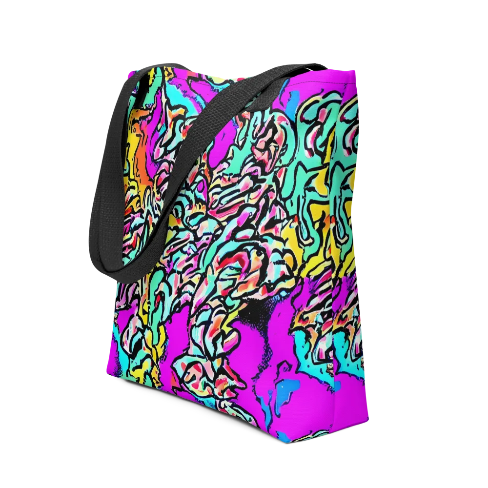 Radiant Disruption on Tote Bag — Front