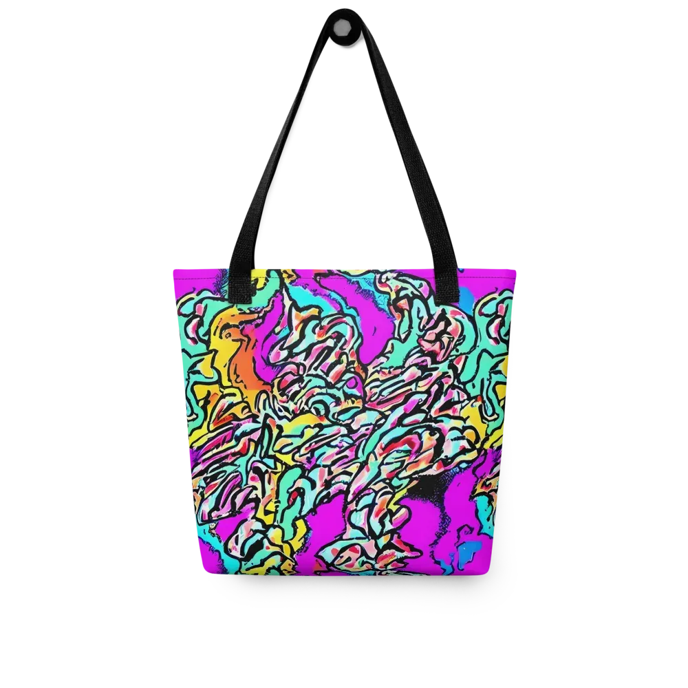 Radiant Disruption on Tote Bag — Front