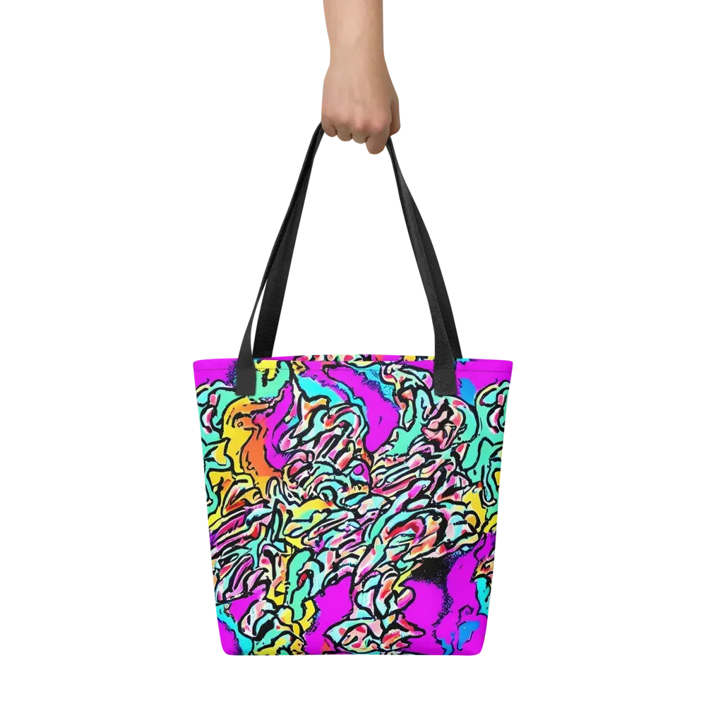 Radiant Disruption on Tote Bag — Front