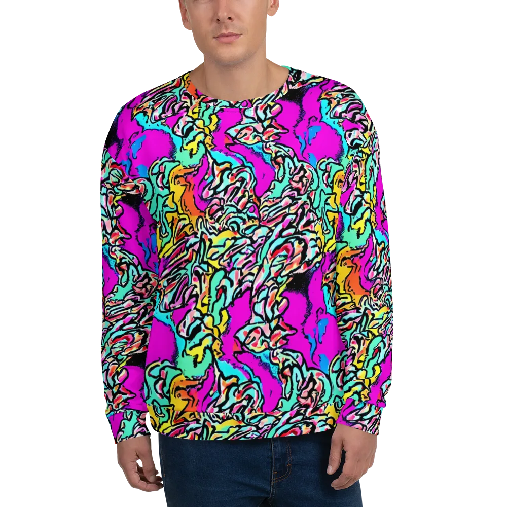 Radiant Disruption on Sweatshirt — Front