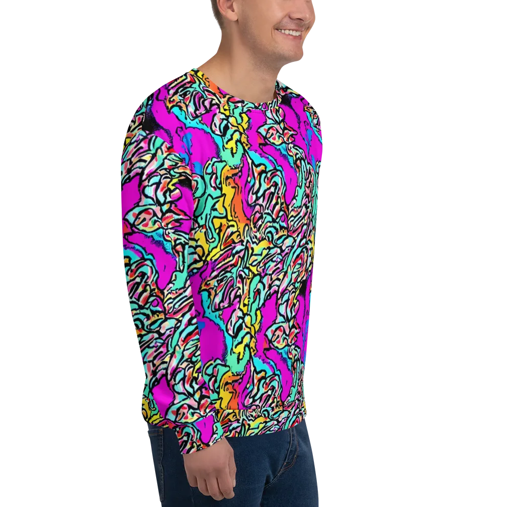 Radiant Disruption on Sweatshirt — Right Front