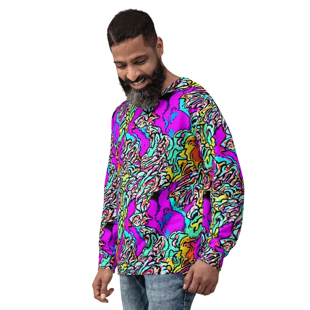 Radiant Disruption on Sweatshirt — Left Front