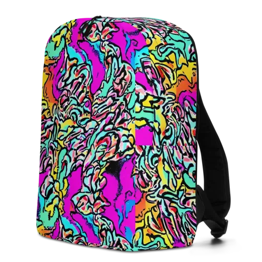 Radiant Disruption on a Minimalist Backpack