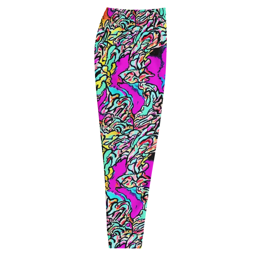 Radiant Disruption on Men's Joggers — Right