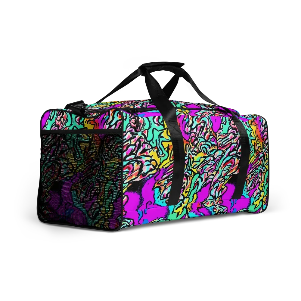 Radiant Disruption on Duffle Bag — Right Front
