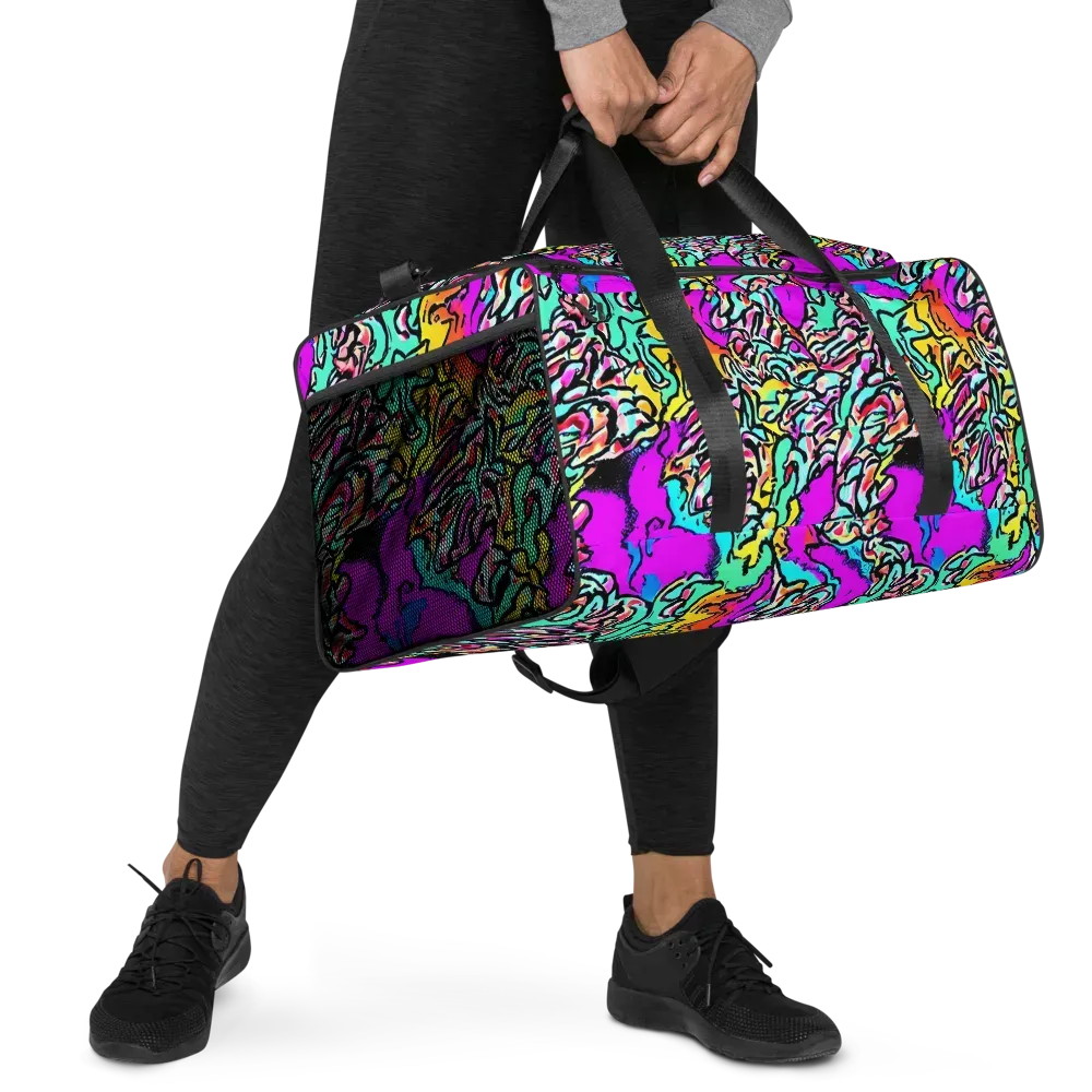 Radiant Disruption on Duffle Bag — Right Front