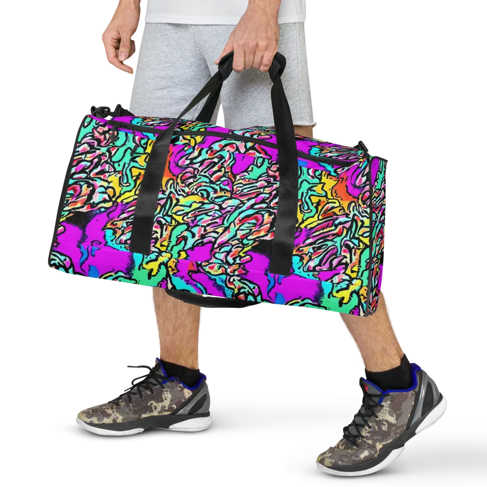 Radiant Disruption on Duffle Bag — Front
