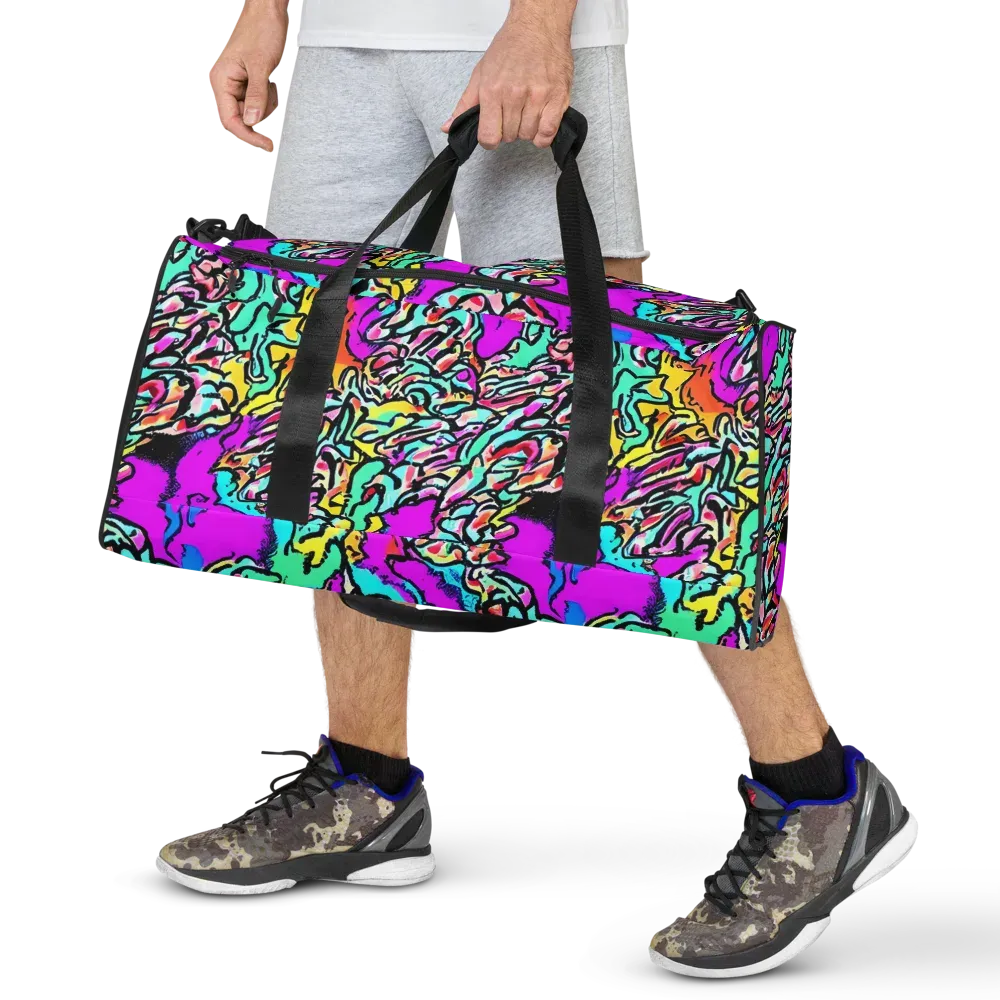 Radiant Disruption on Duffle Bag — Front