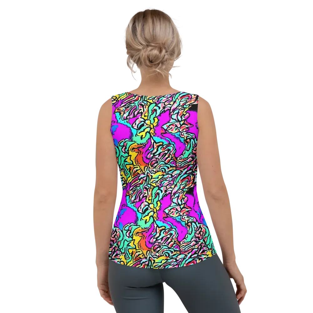 Radiant Disruption on Women's Tank Top — Back