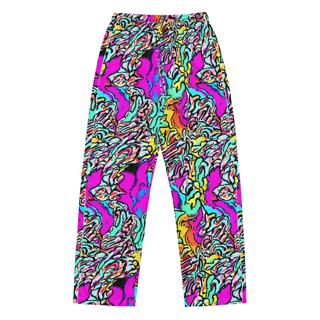 Radiant Disruption on Women's Pajama Pants — Front