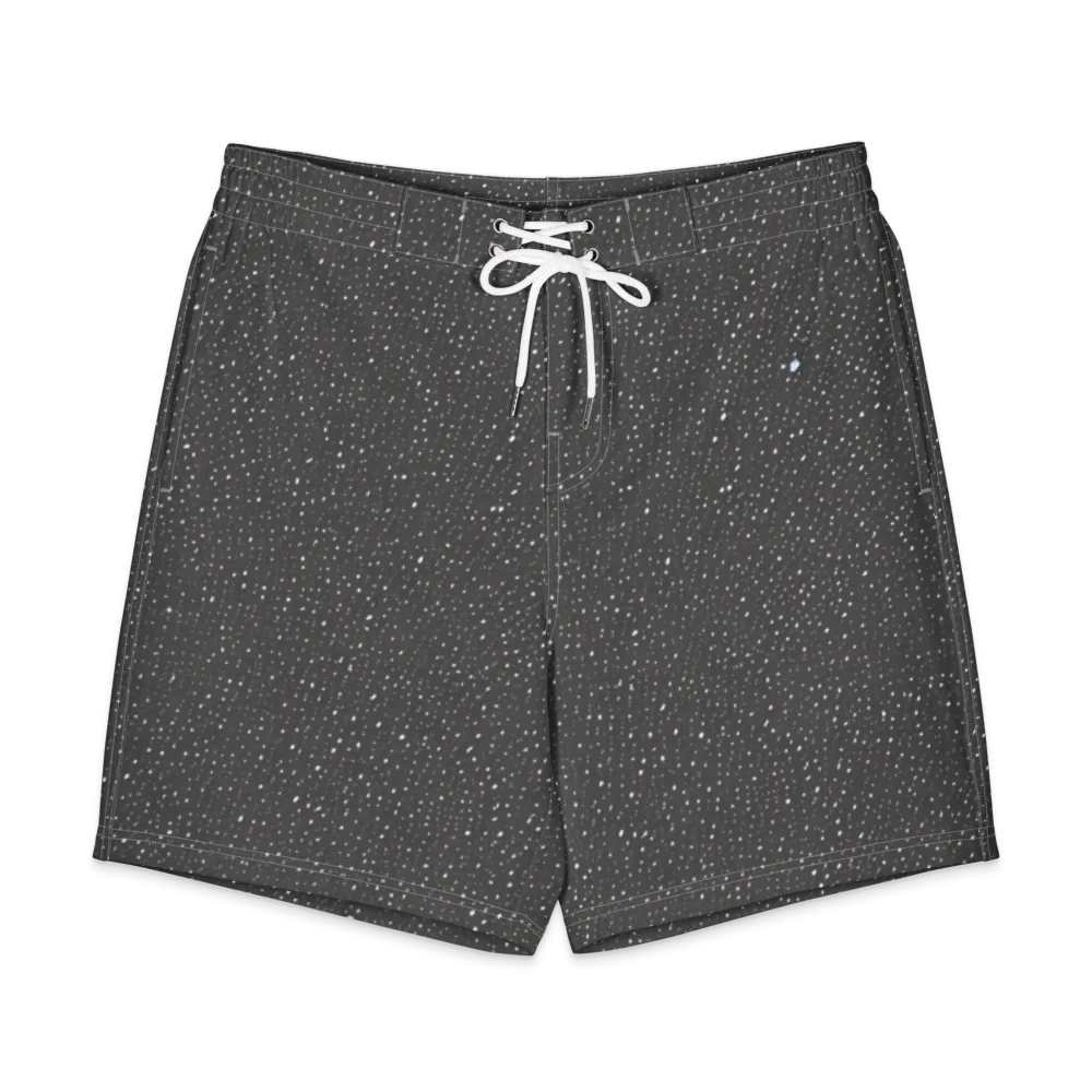 Midnight Stardust on Men's Board Shorts — Front