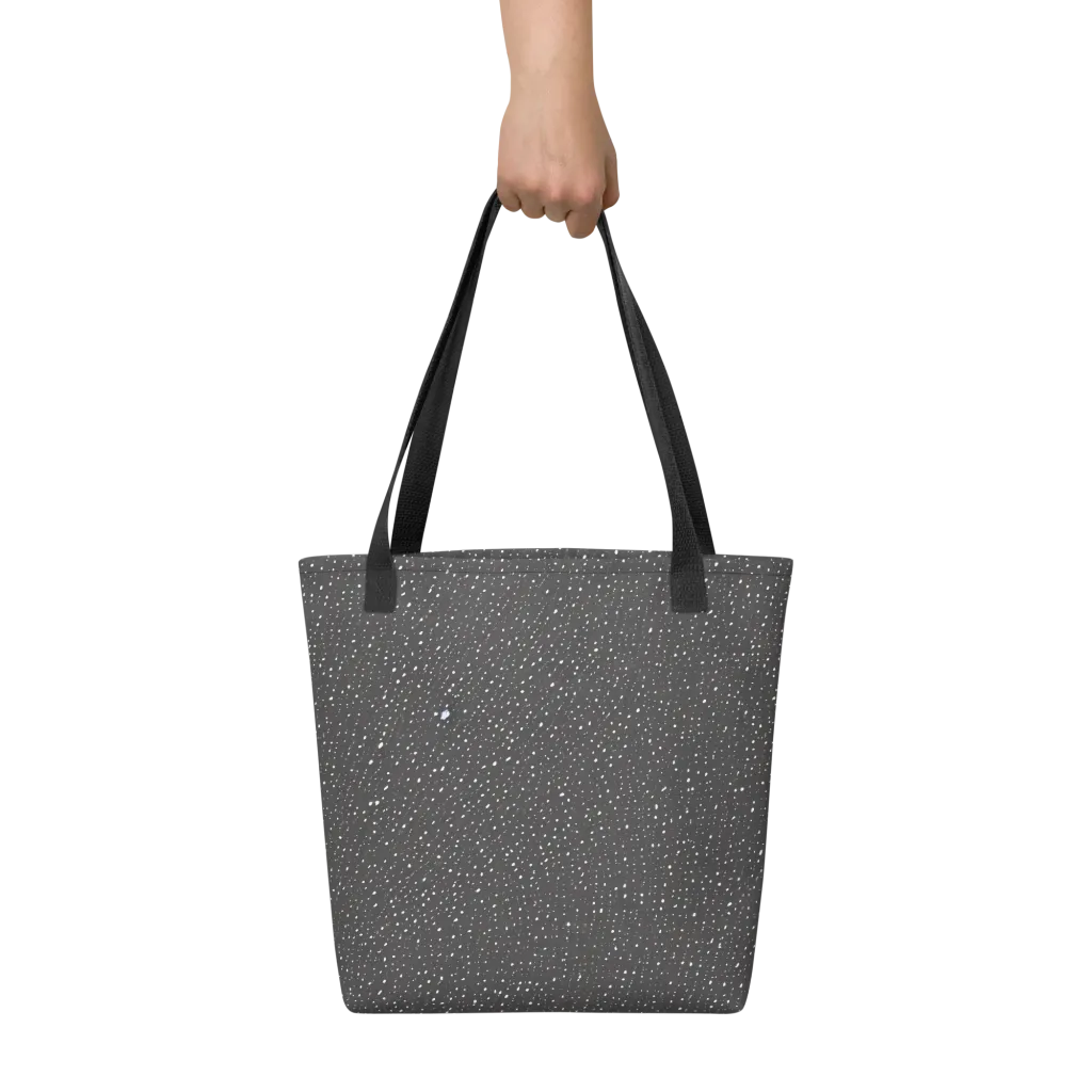Midnight Stardust on Tote Bag — Front