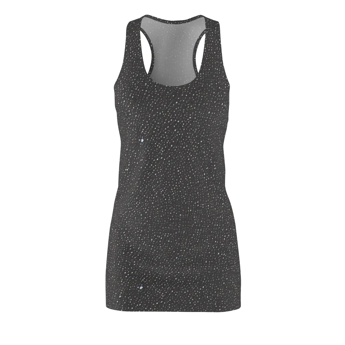 Midnight Stardust on Racerback Dress — Front