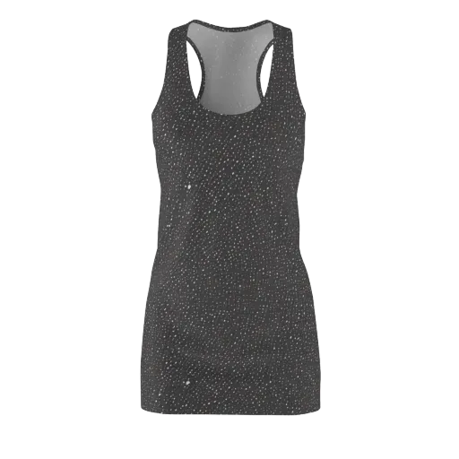 Midnight Stardust on a Racerback Dress