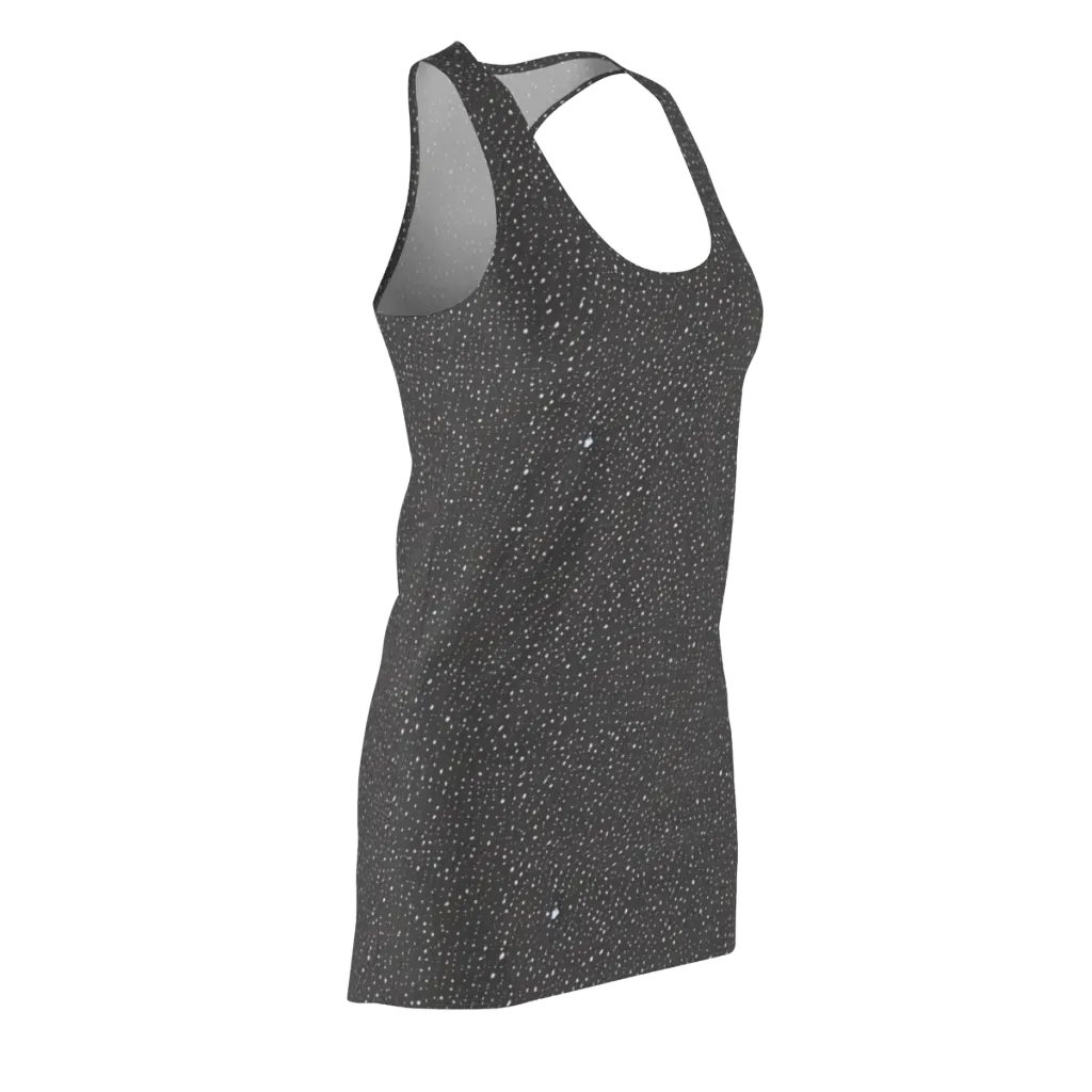 Midnight Stardust on Racerback Dress — Front Side