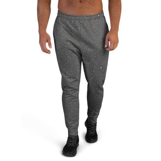 Midnight Stardust on a Men's Joggers