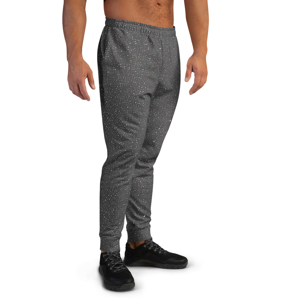Midnight Stardust on Men's Joggers — Right
