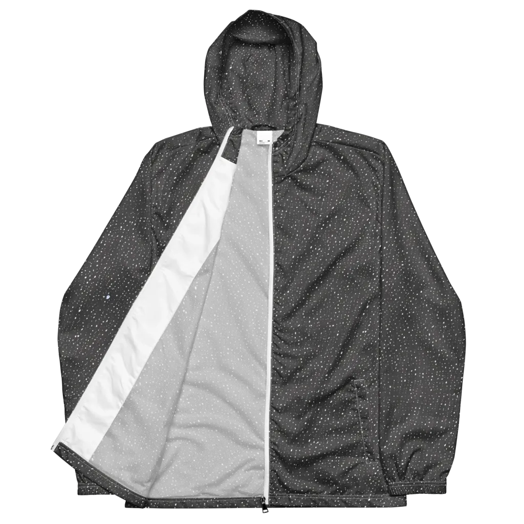 Midnight Stardust on Men's Windbreaker — Front