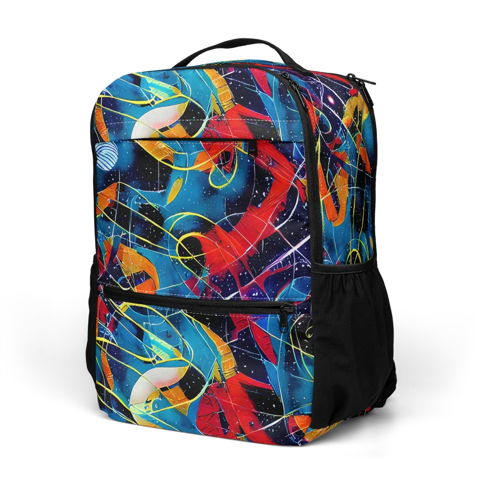 Astral Shatter on Utility Backpack — Left Front