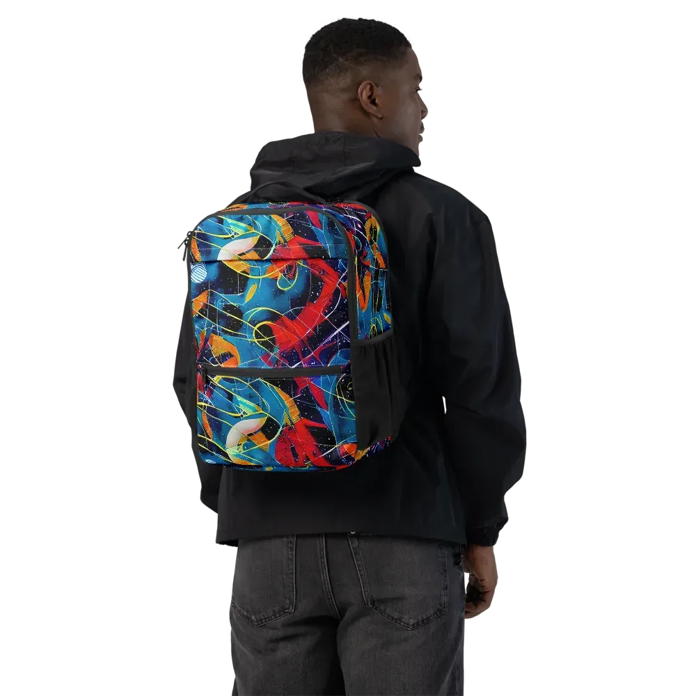 Astral Shatter on Utility Backpack — Back