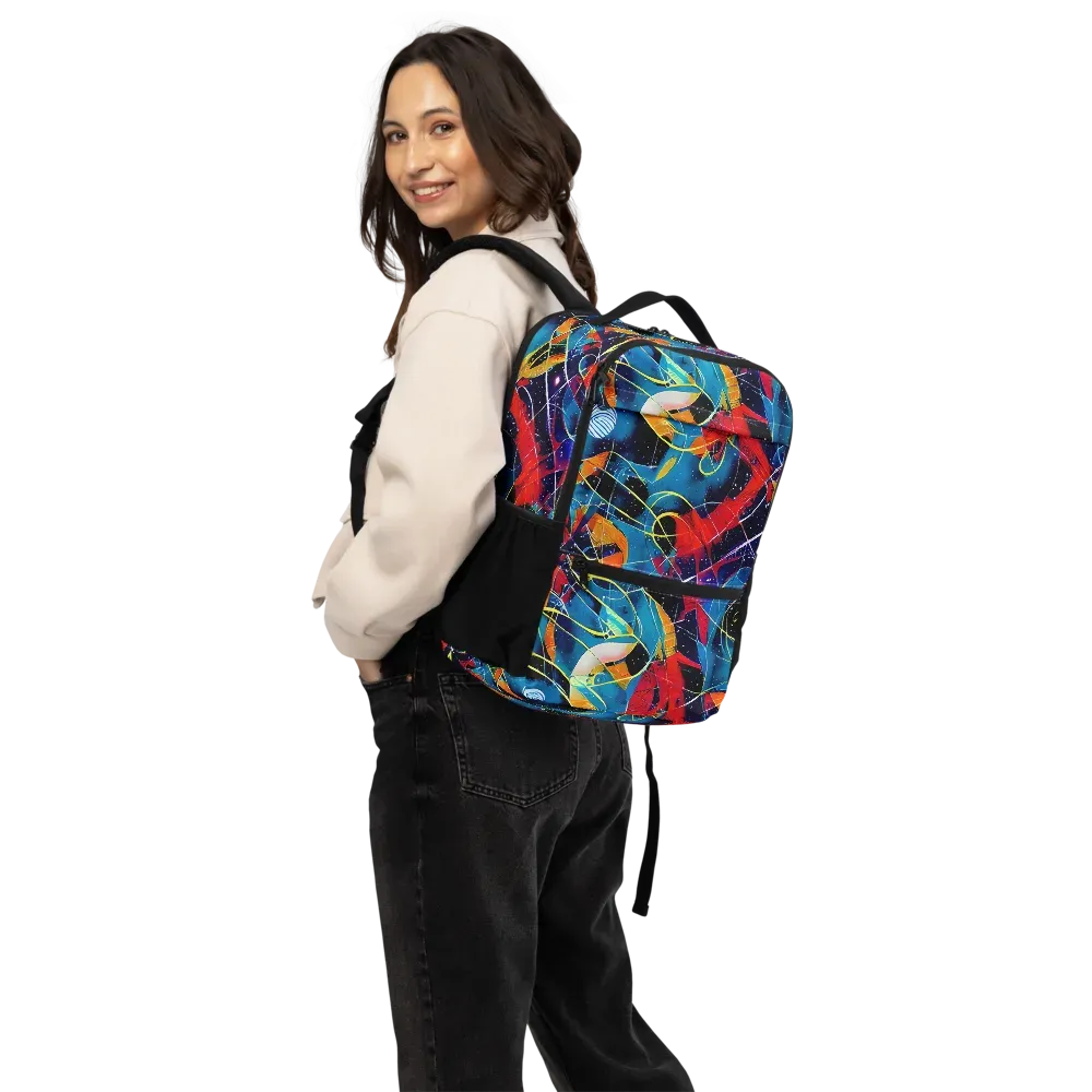 Astral Shatter on Utility Backpack — Back