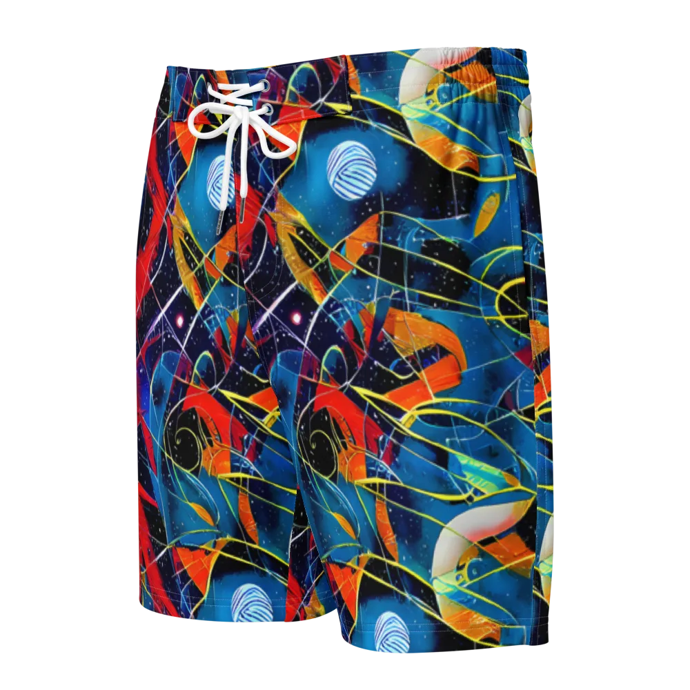 Astral Shatter on Men's Board Shorts — Front