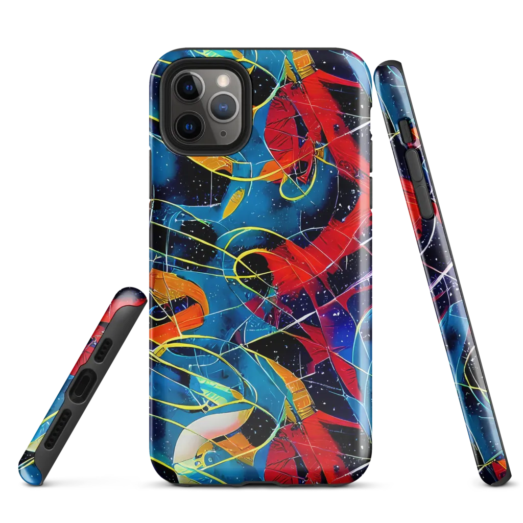 Astral Shatter on Tough Case for iPhone® — Front