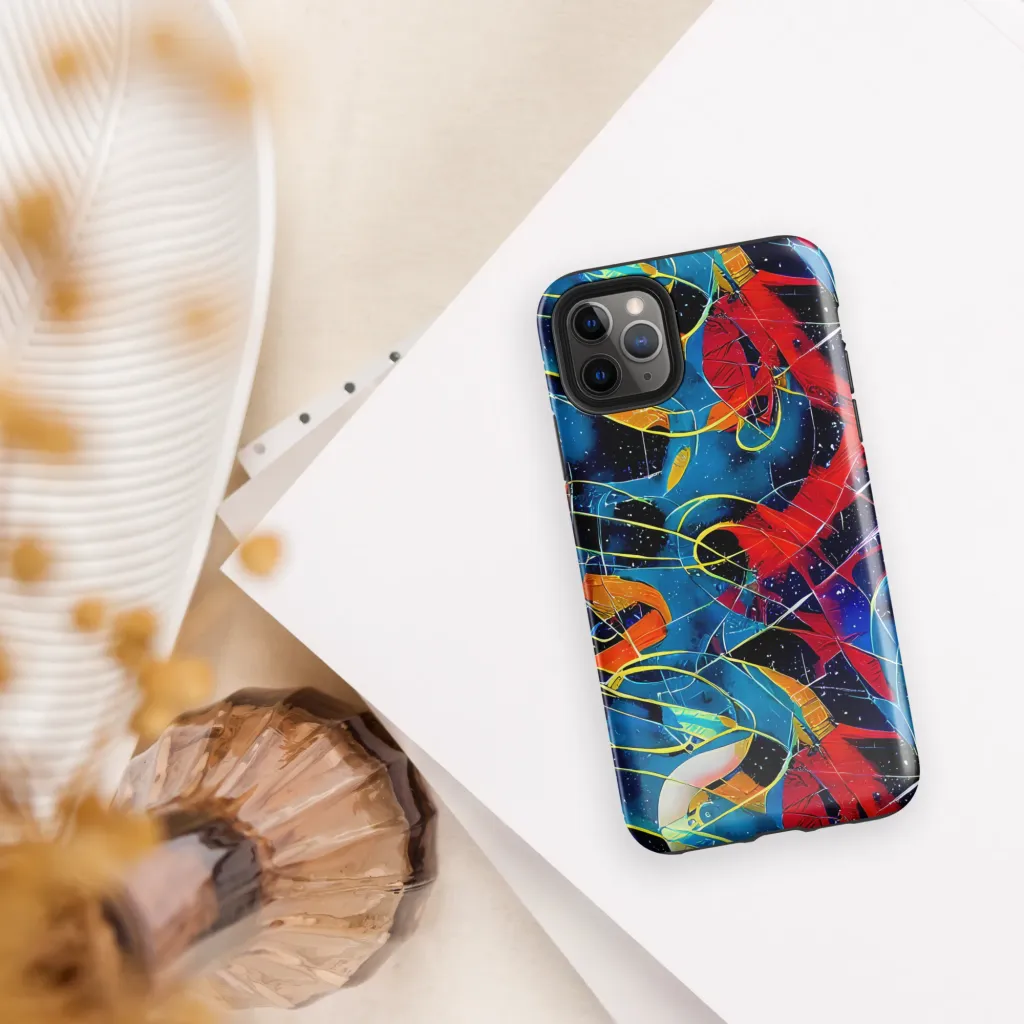 Astral Shatter on Tough Case for iPhone® — Front