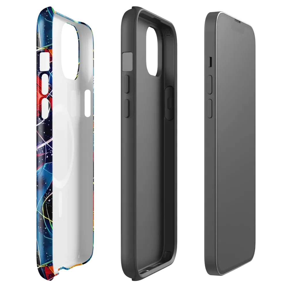 Astral Shatter on MagSafe Tough Case for iPhone® — Front