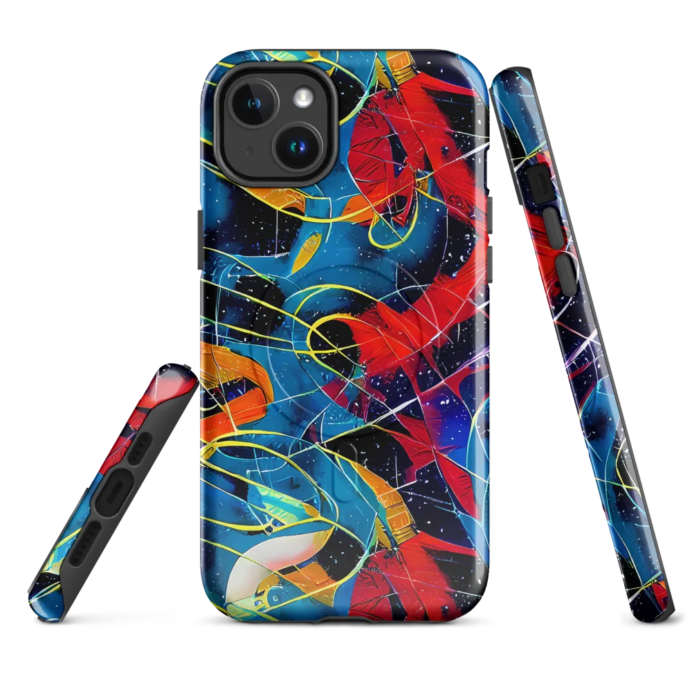 Astral Shatter on MagSafe Tough Case for iPhone® — Front