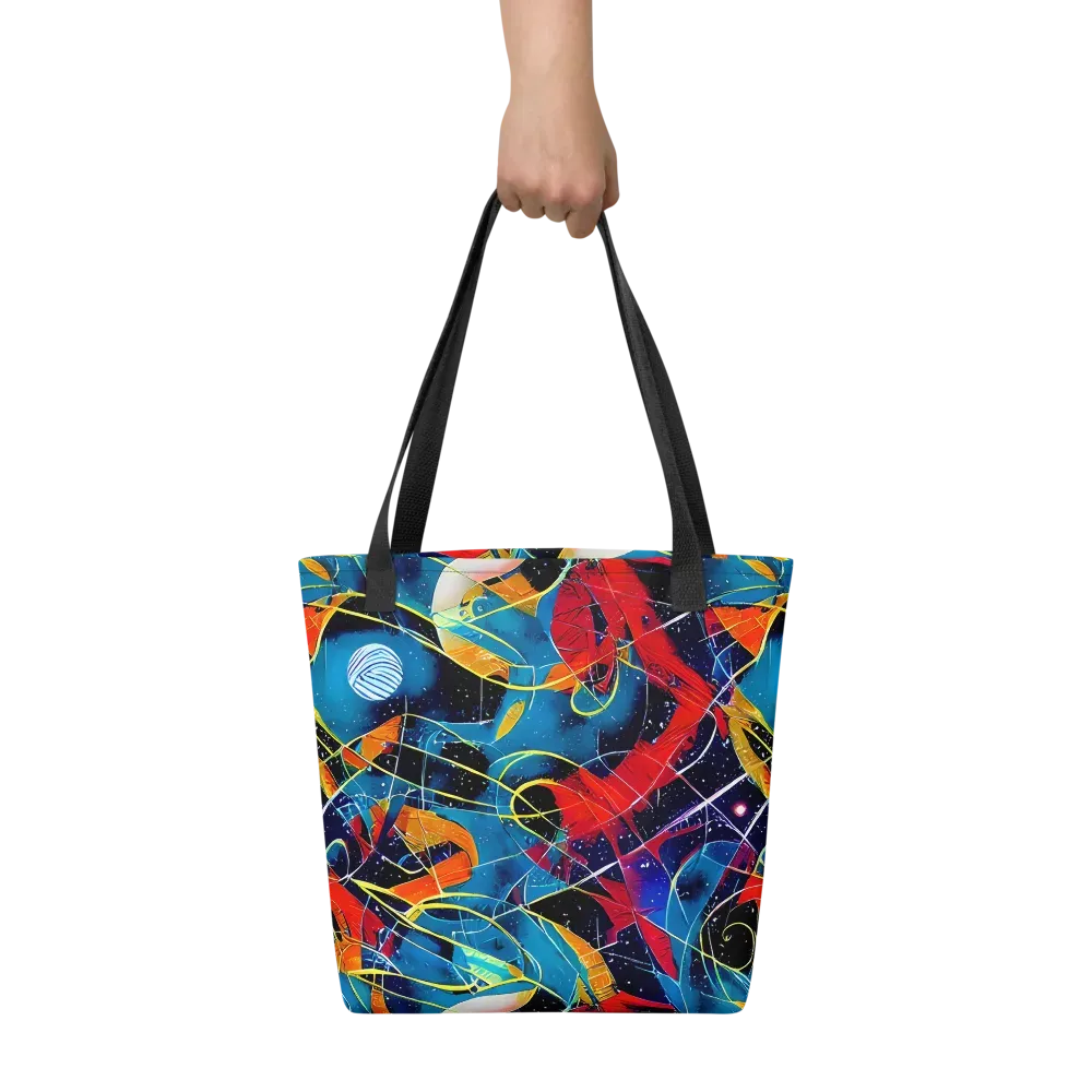 Astral Shatter on Tote Bag — Front
