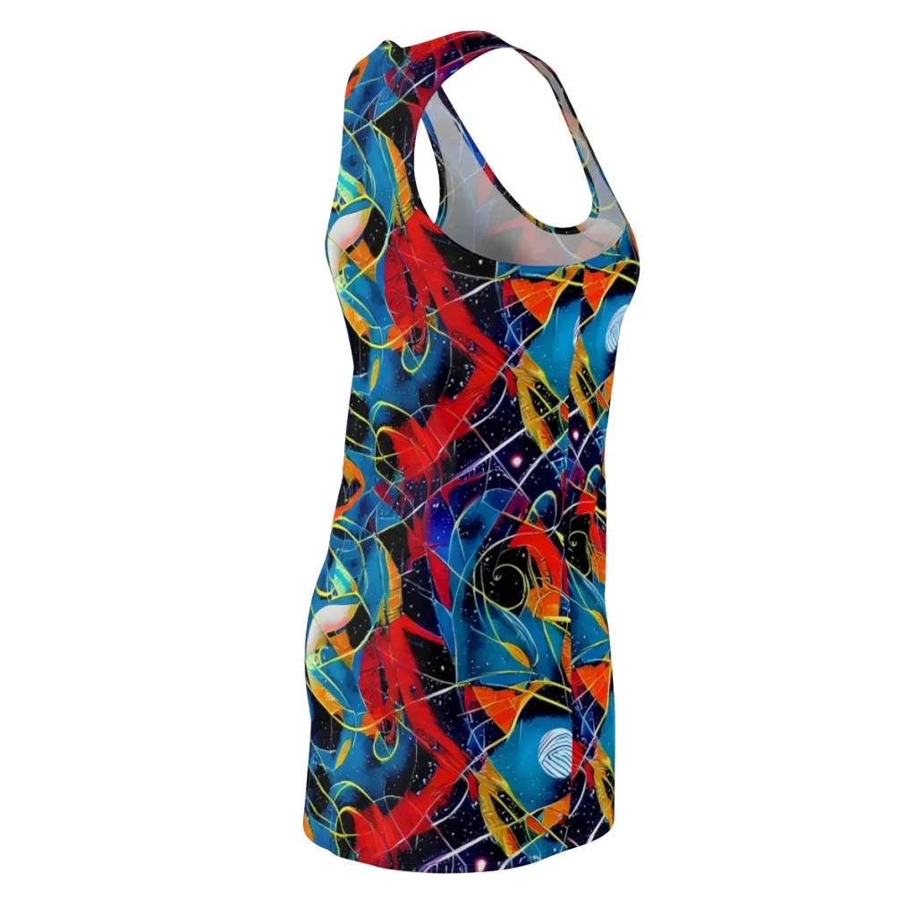 Astral Shatter on Racerback Dress — Back Side