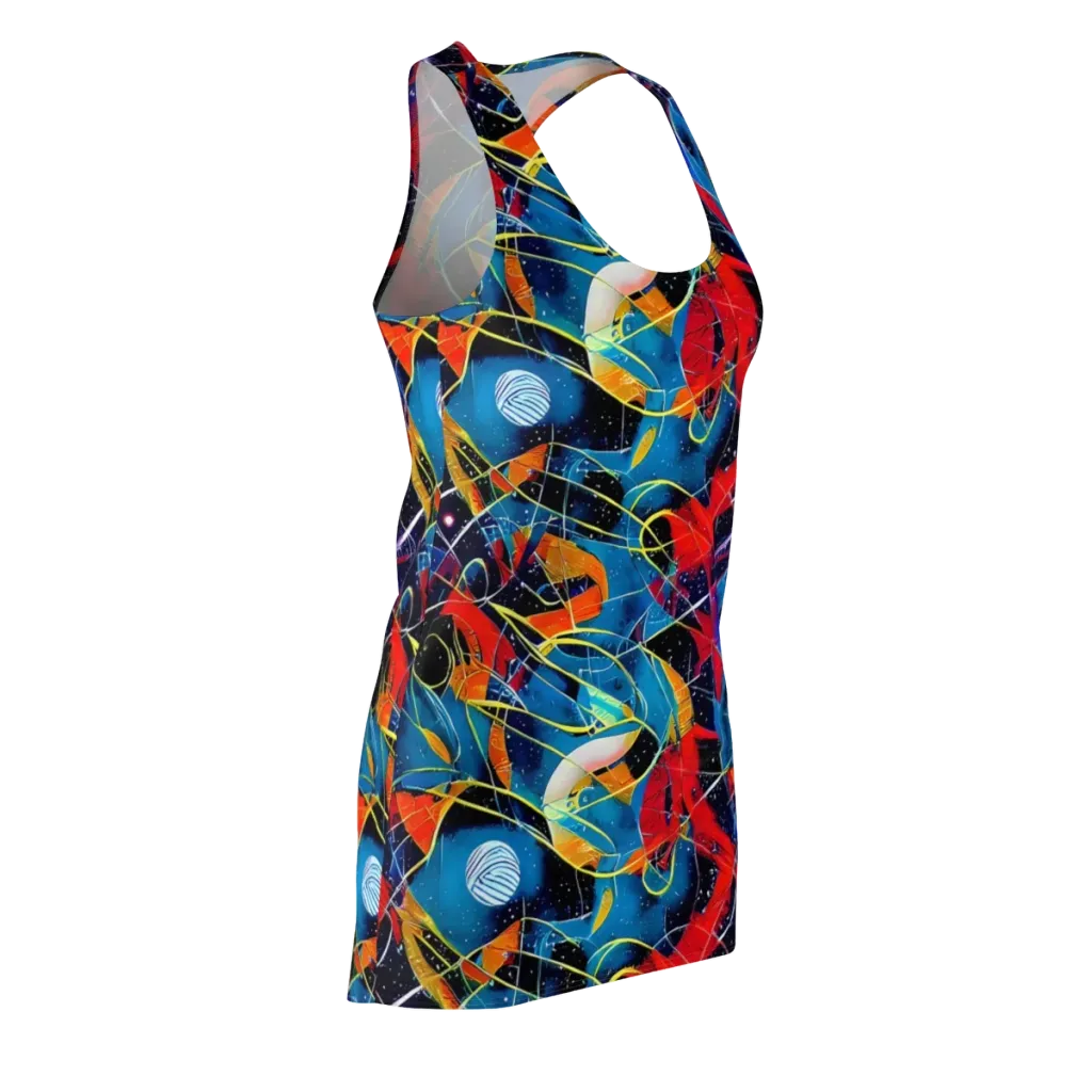 Astral Shatter on Racerback Dress — Front Side