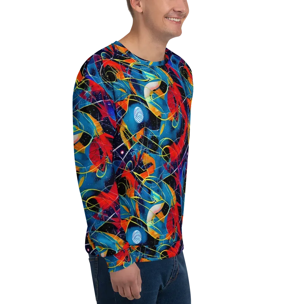 Astral Shatter on Sweatshirt — Right Front