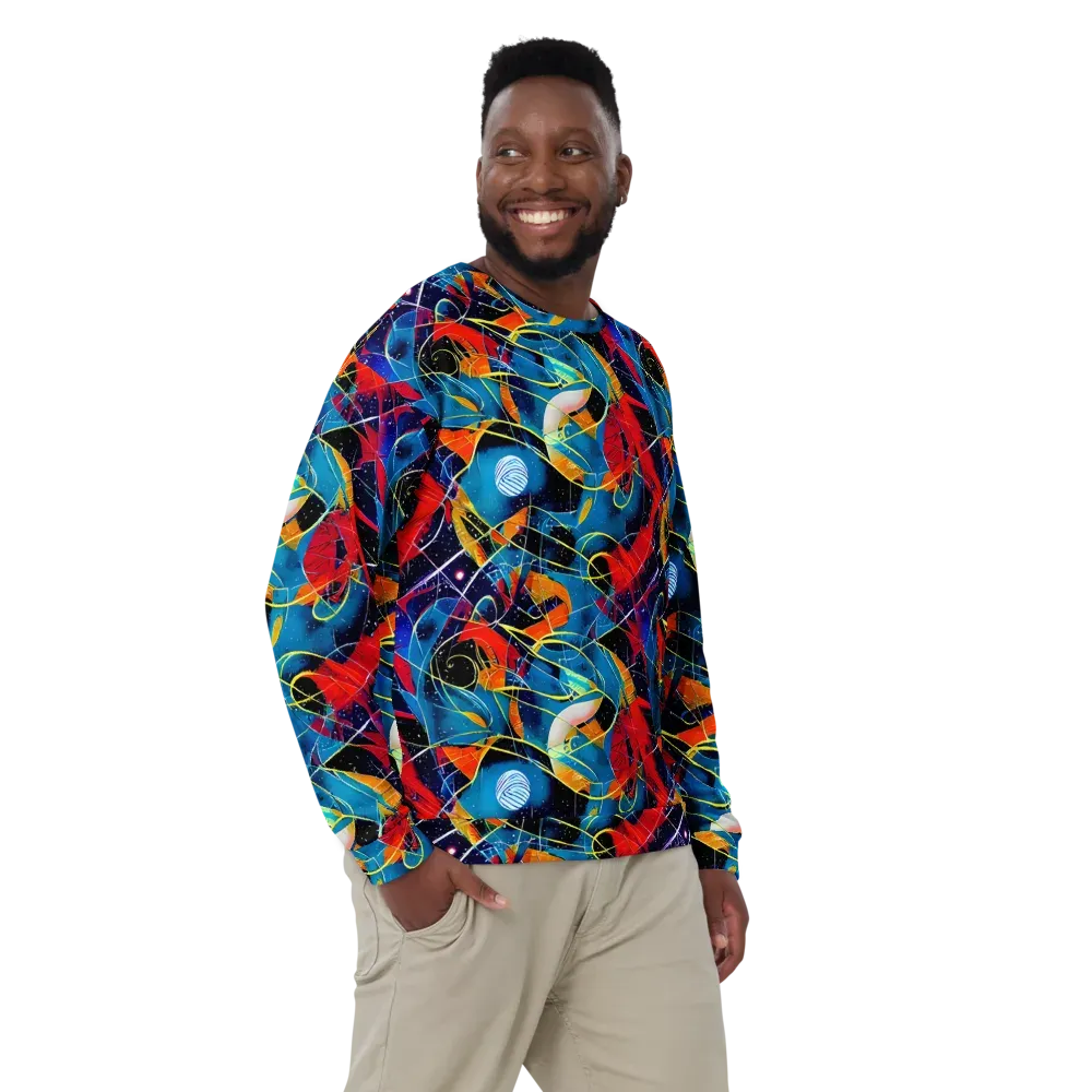 Astral Shatter on Sweatshirt — Front