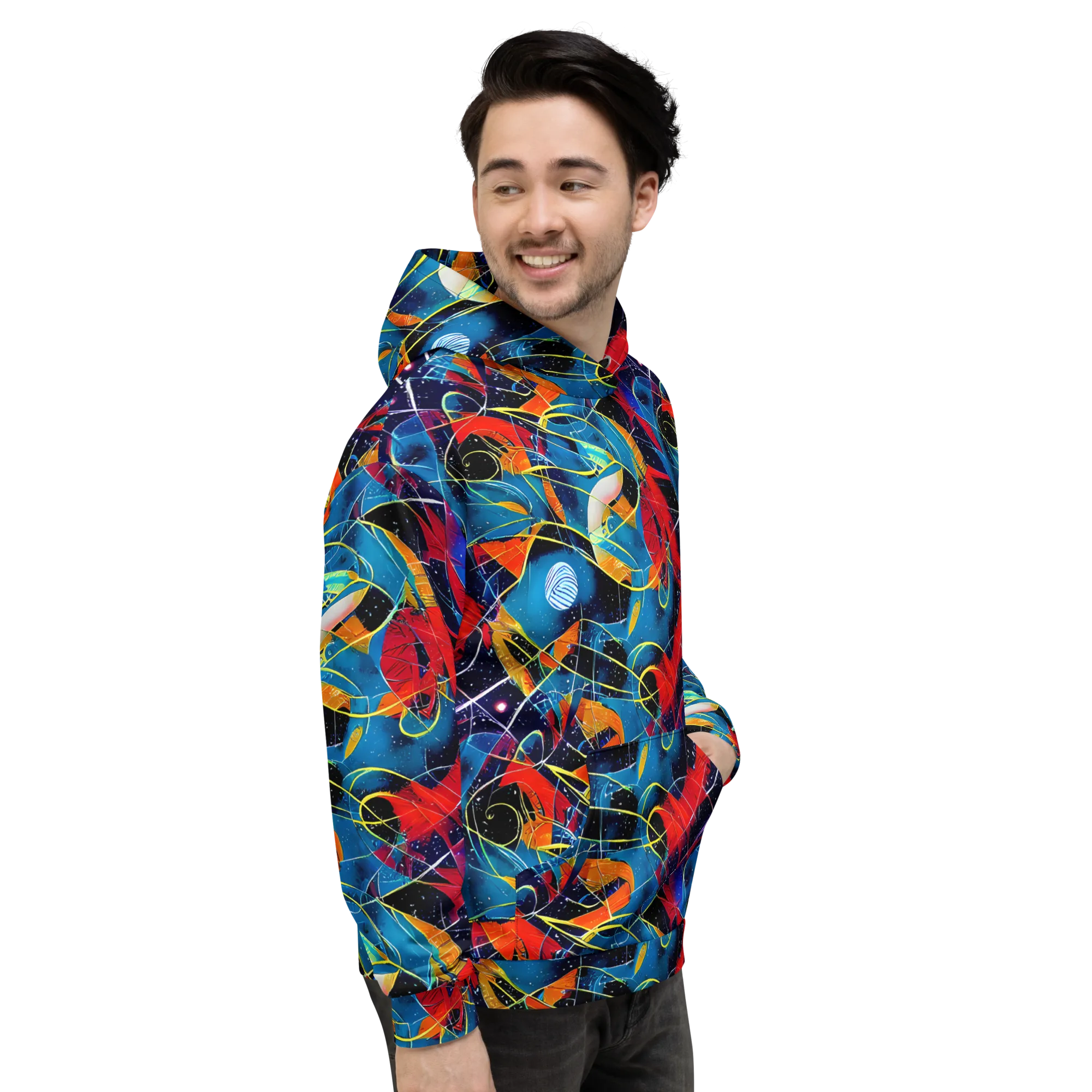 Astral Shatter on Hoodie — Right