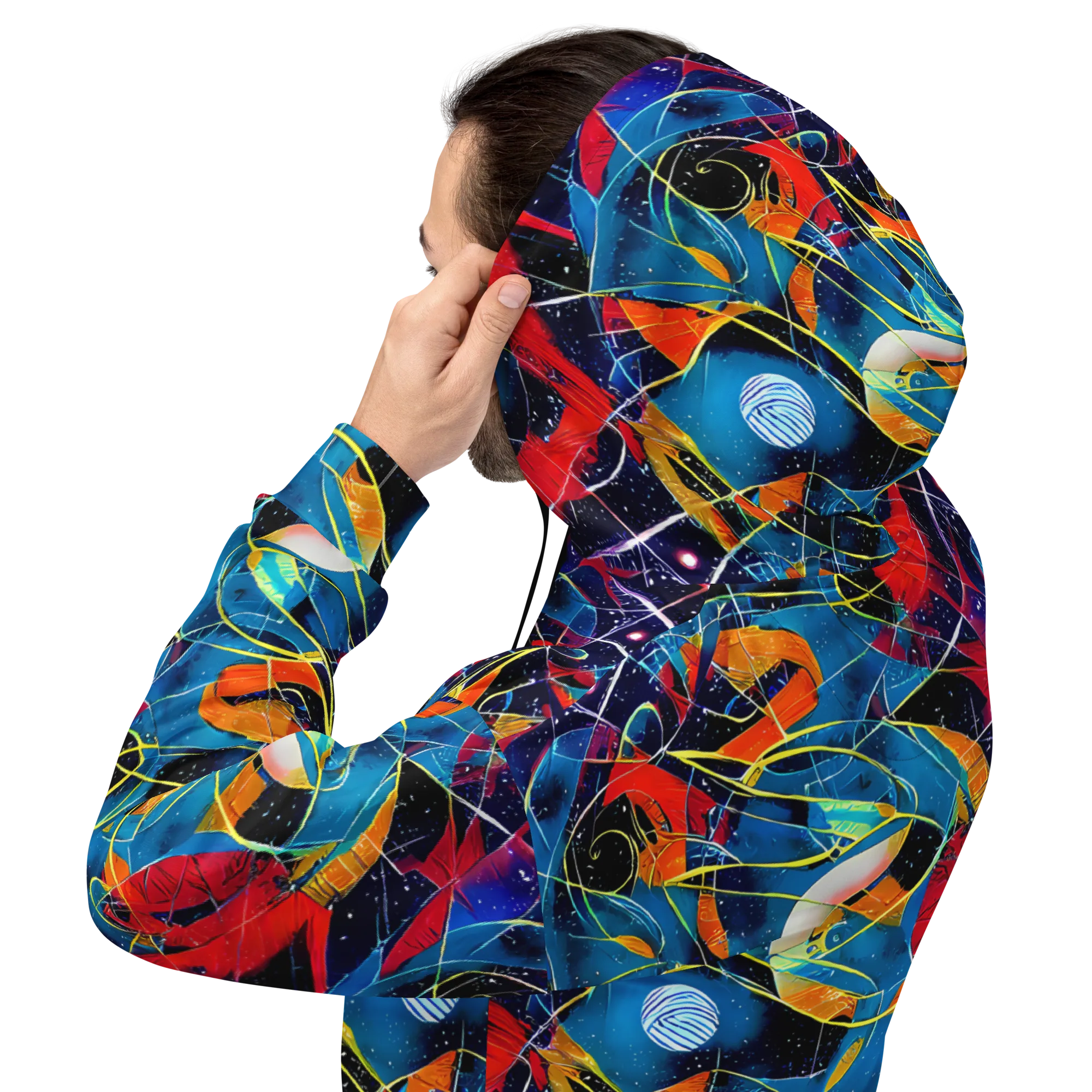 Astral Shatter on Hoodie — Back