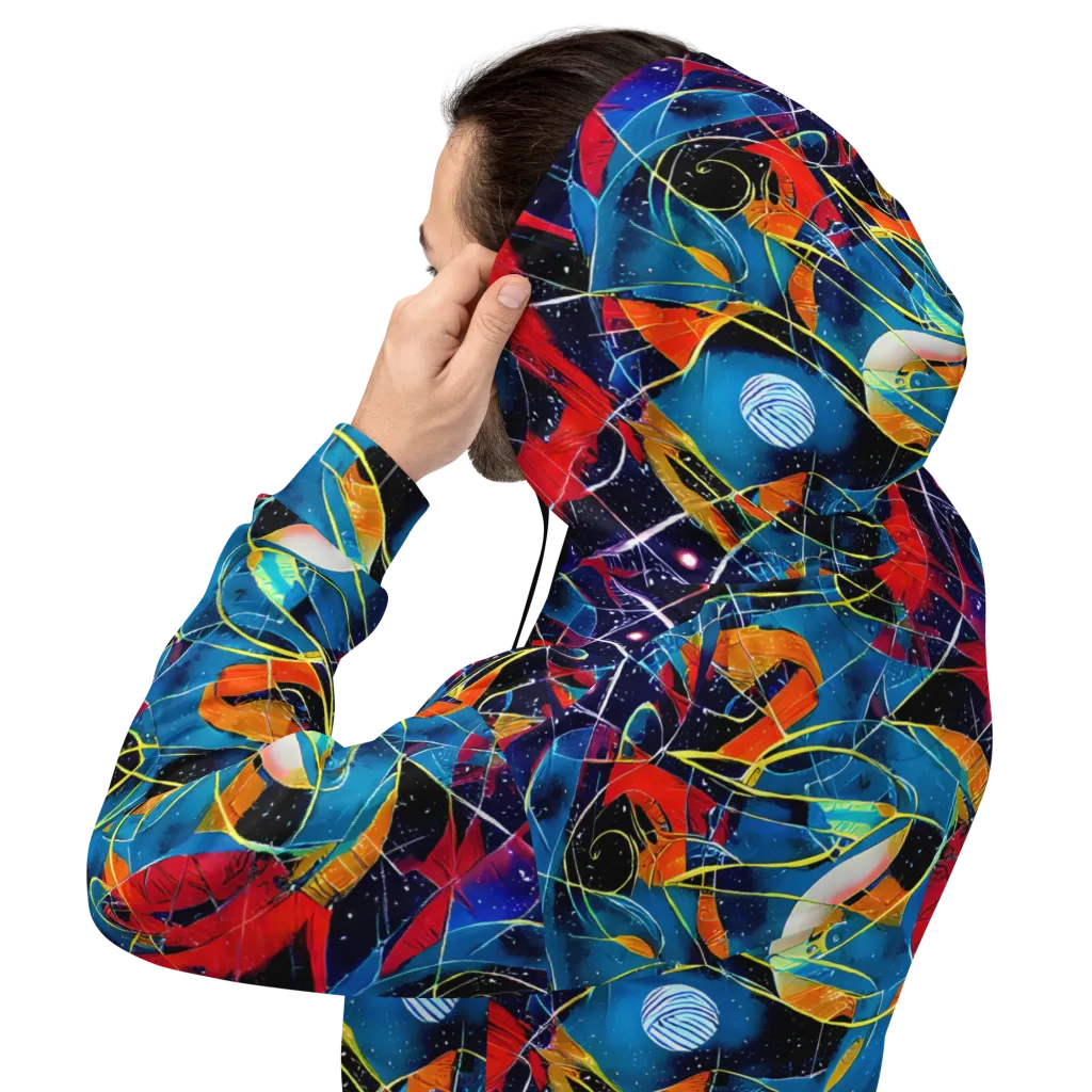 Astral Shatter on Hoodie — Back