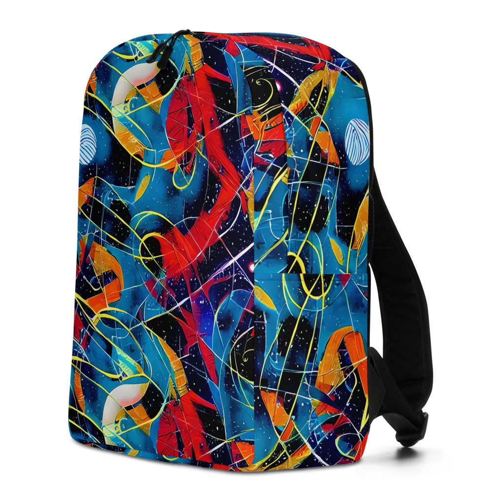 Astral Shatter on Minimalist Backpack — Left