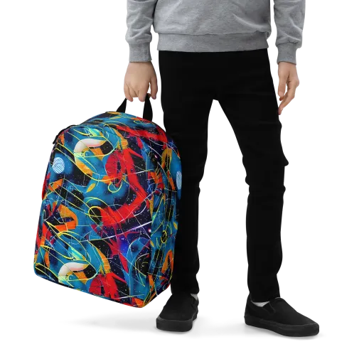 Astral Shatter on a Minimalist Backpack