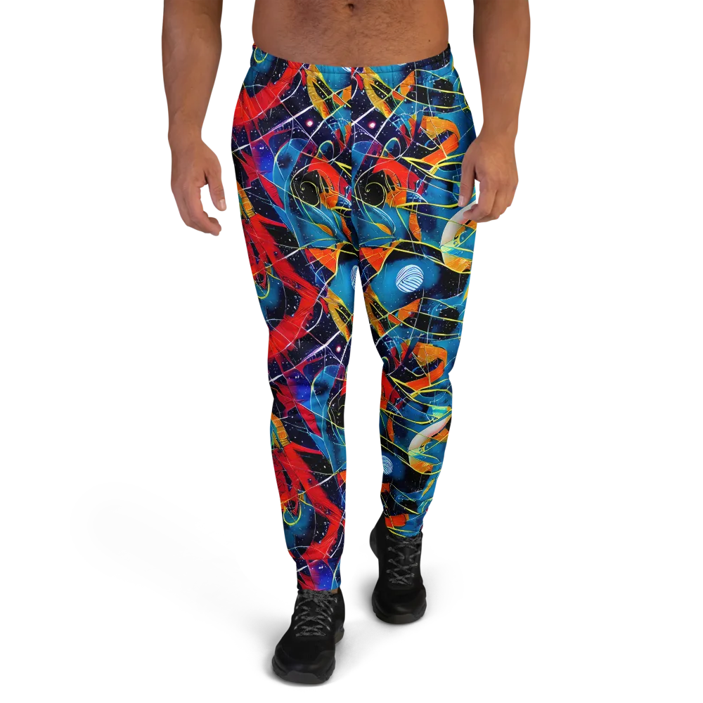 Astral Shatter on Men's Joggers — Front